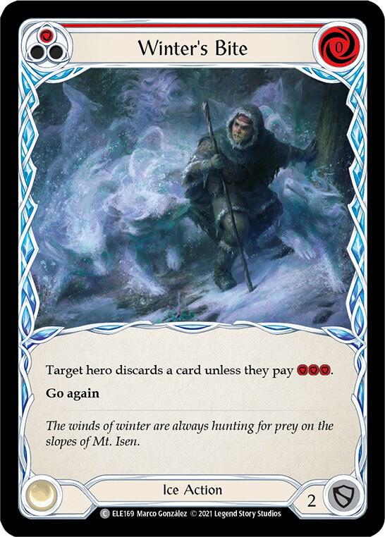 Winter's Bite - Rød - ELE169 - Tales of Aria