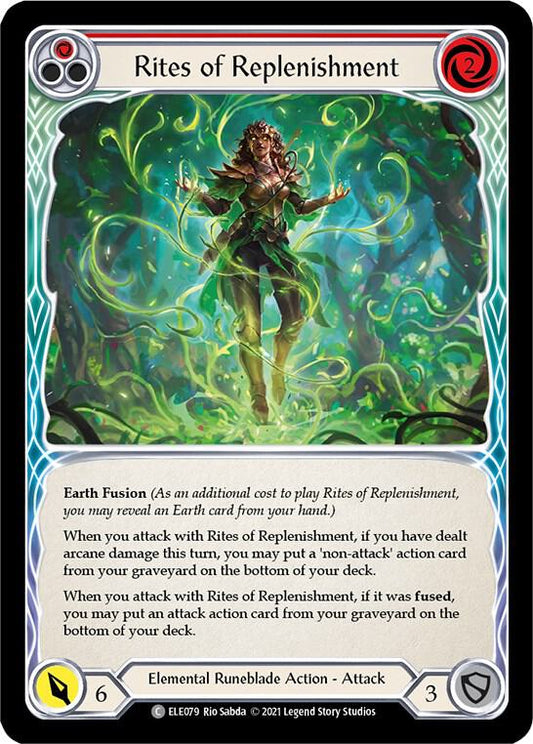 Rites of Replenishment - Rød - ELE079 - Tales of Aria