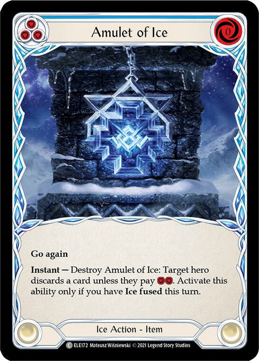 Amulet of Ice - Blå - ELE172 - Tales of Aria