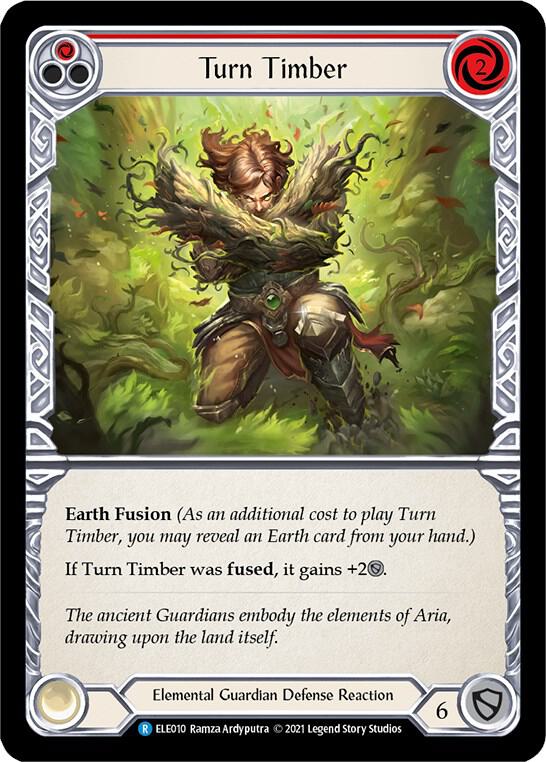 Turn Timber - Foil - Rød - ELE010 - Tales of Aria