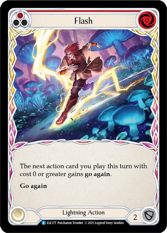 Flash - Foil - Rød - ELE177 - Tales of Aria