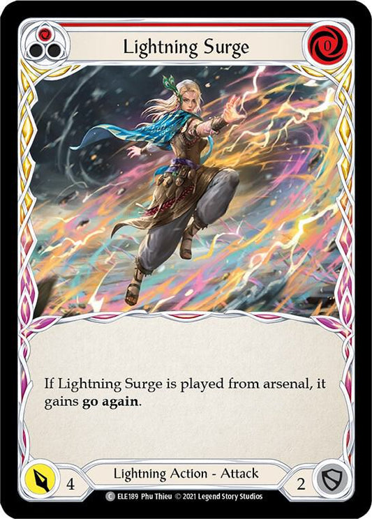 Lightning Surge - Rød - ELE189 - Tales of Aria