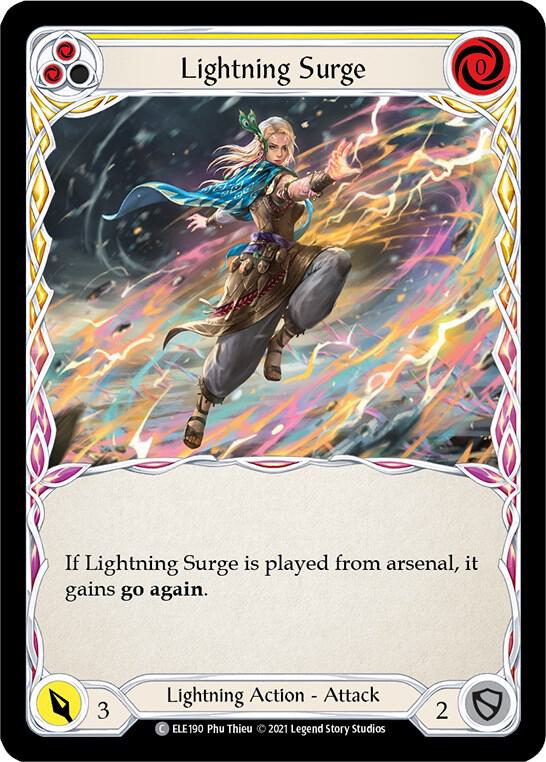 Lightning Surge - Gul - ELE190 - Tales of Aria