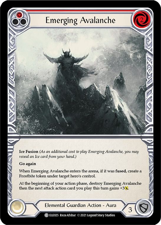 Emerging Avalanche - Rød - ELE025 - Tales of Aria