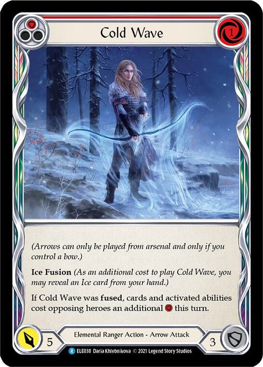 Cold Wave - Rød - ELE038 - Tales of Aria