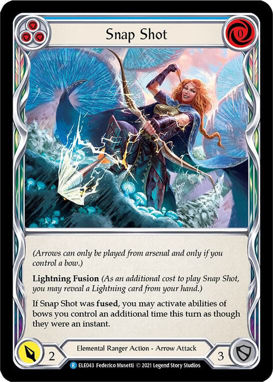 Snap Shot - Foil - Blå - ELE043 - Tales of Aria