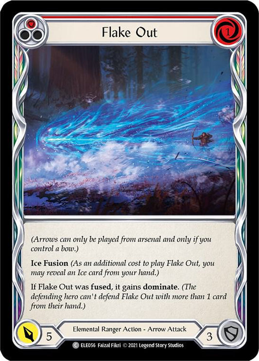 Flake Out - Rød - ELE056 - Tales of Aria