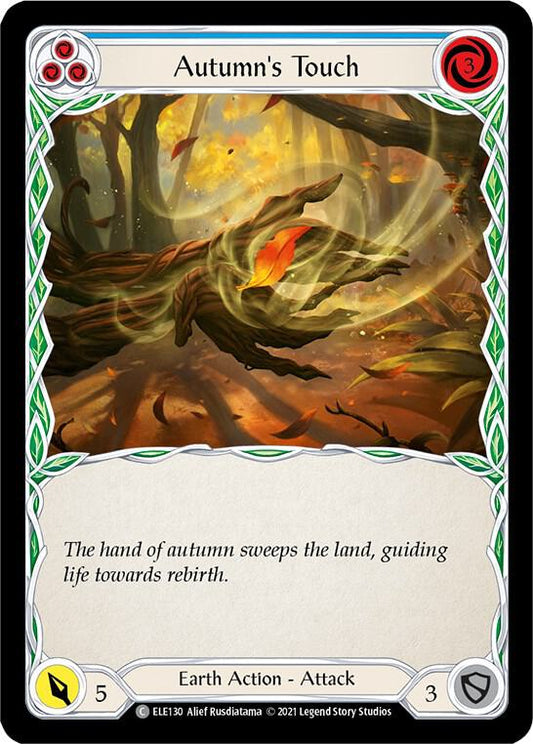 Autumn's Touch - Foil - Blå - ELE130 - Tales of Aria