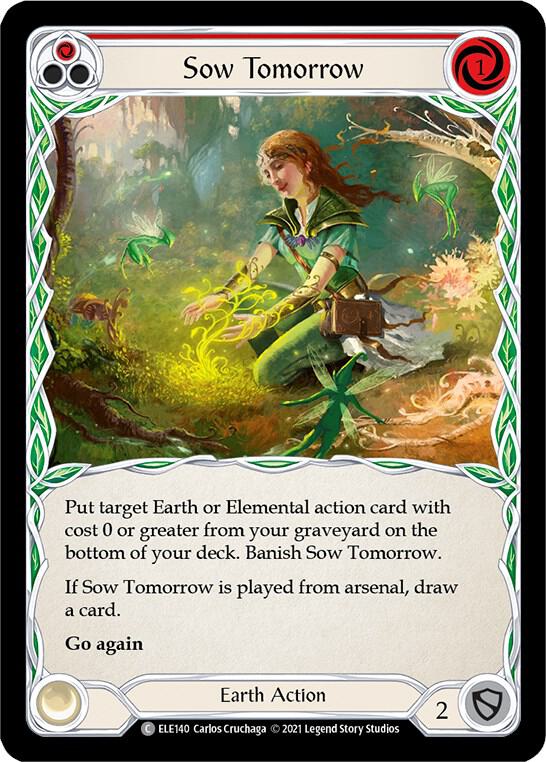 Sow Tomorrow - Rød - ELE140 - Tales of Aria