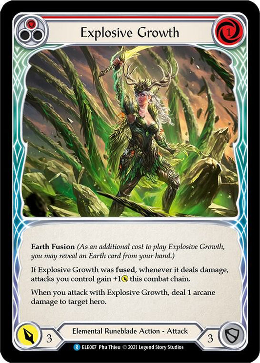 Explosive Growth - Rød - ELE067 - Tales of Aria