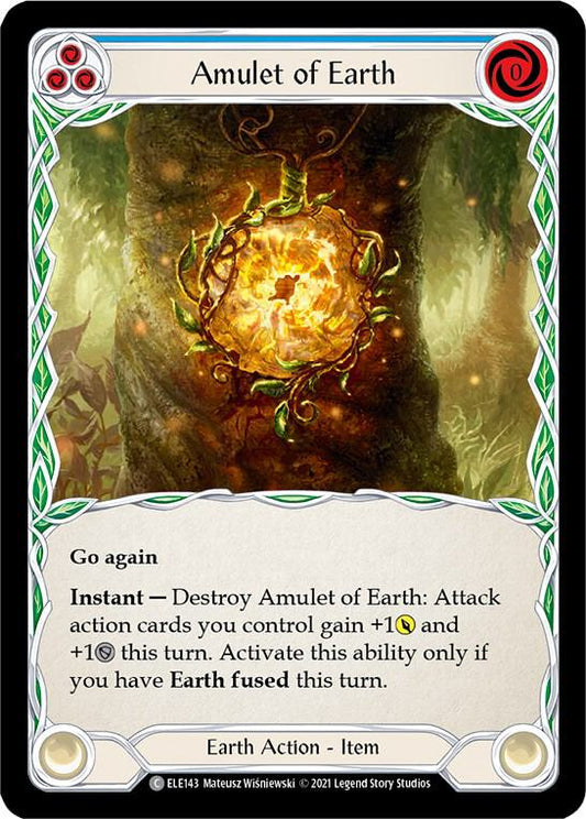 Amulet of Earth - Blå - ELE143 - Tales of Aria