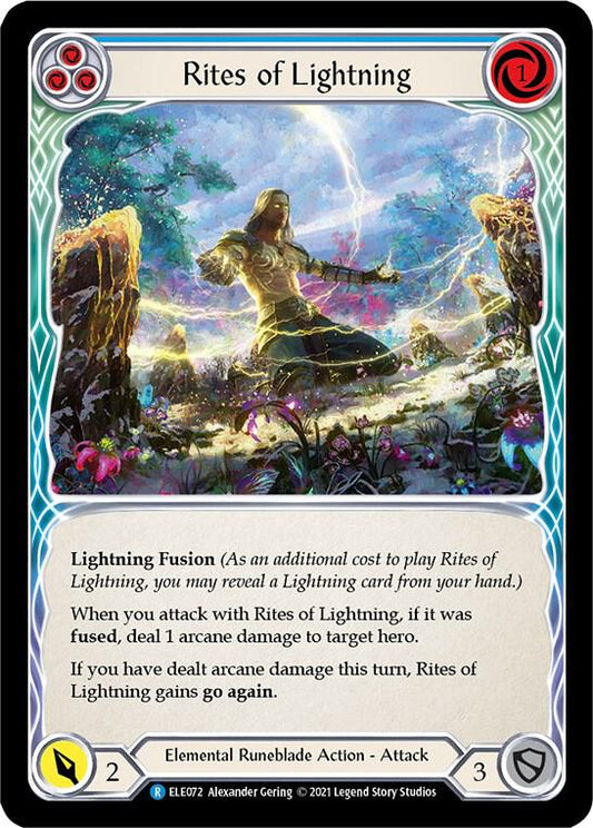 Rites of Lightning - Blå - ELE072 - Tales of Aria