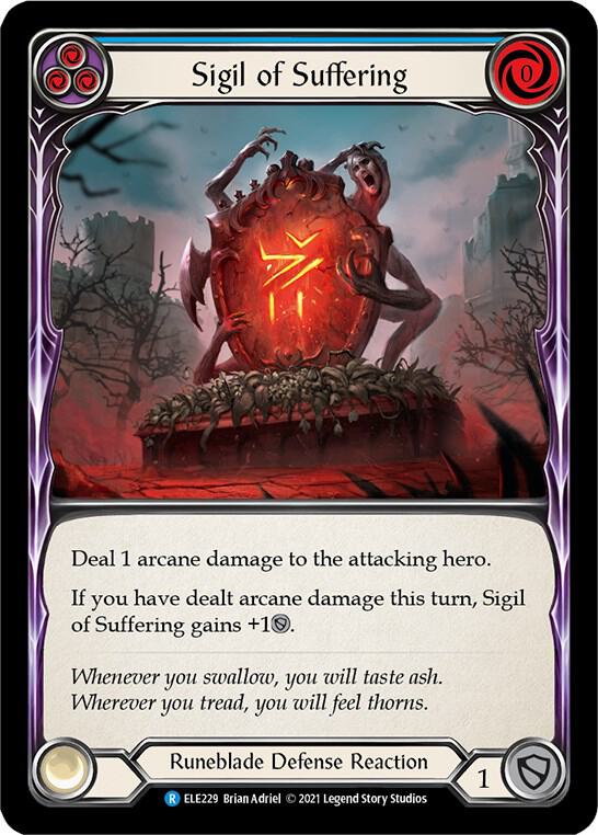 Sigil of Suffering - Blå - ELE229 - Tales of Aria