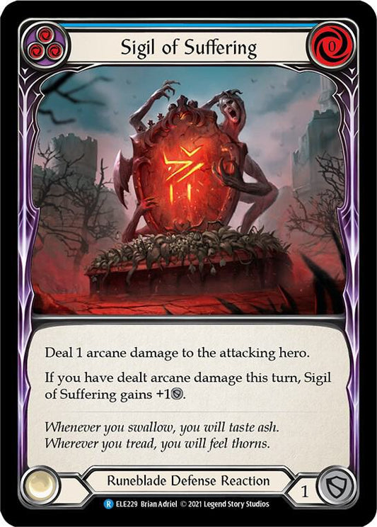 Sigil of Suffering - Blå - ELE229 - Tales of Aria