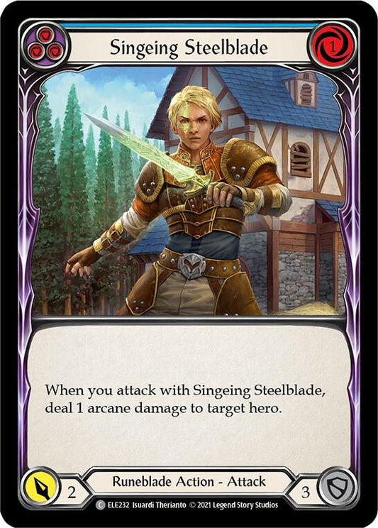 Singeing Steelblade - Blå - ELE232 - Tales of Aria