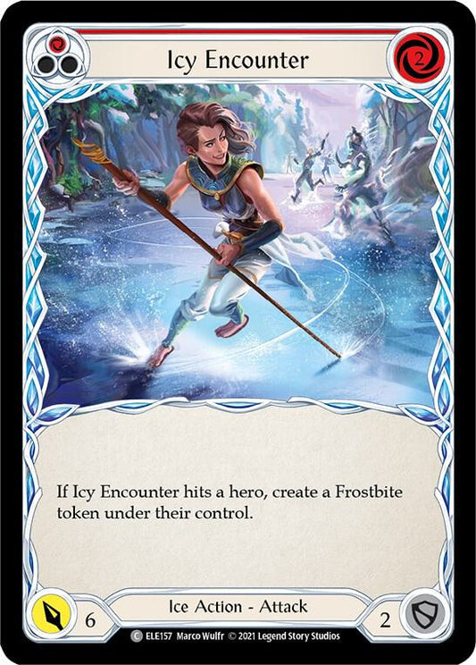 Icy Encounter - Rød - ELE157 - Tales of Aria