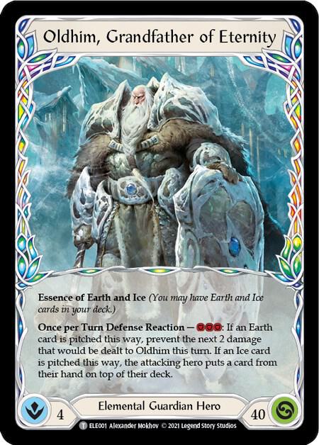 Oldhim, Grandfather of Eternity // Shiver ELE001/ELE033 - Tales of Aria