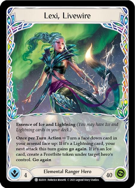 Lexi, Livewire // Rosetta Thorn ELE031/ELE222 - Tales of Aria