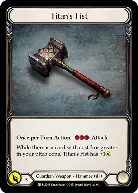Briar, Warden of Thorns // Titan's Fist ELE062/ELE202 - Tales of Aria