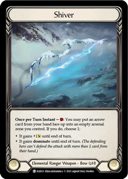Embodiment of Earth // Shiver - ELE109/ELE033 - Tales of Aria