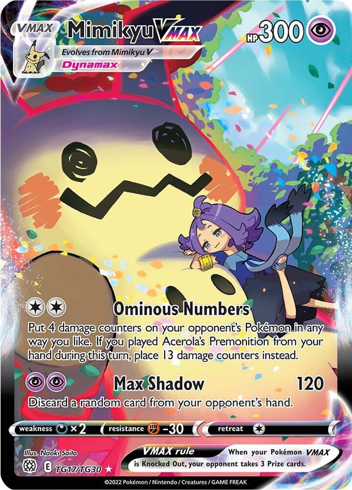 Mimikyu VMax - TG17/TG30 - Brilliant Stars