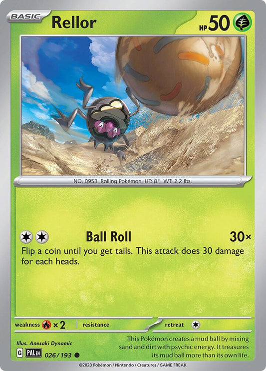 Rellor - 26/193 - Paldea Evolved
