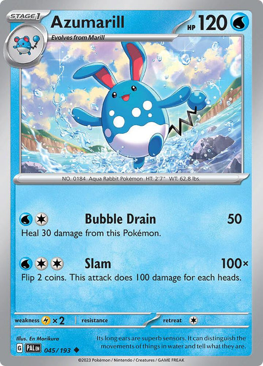 Azumarill - 45/193 - Paldea Evolved