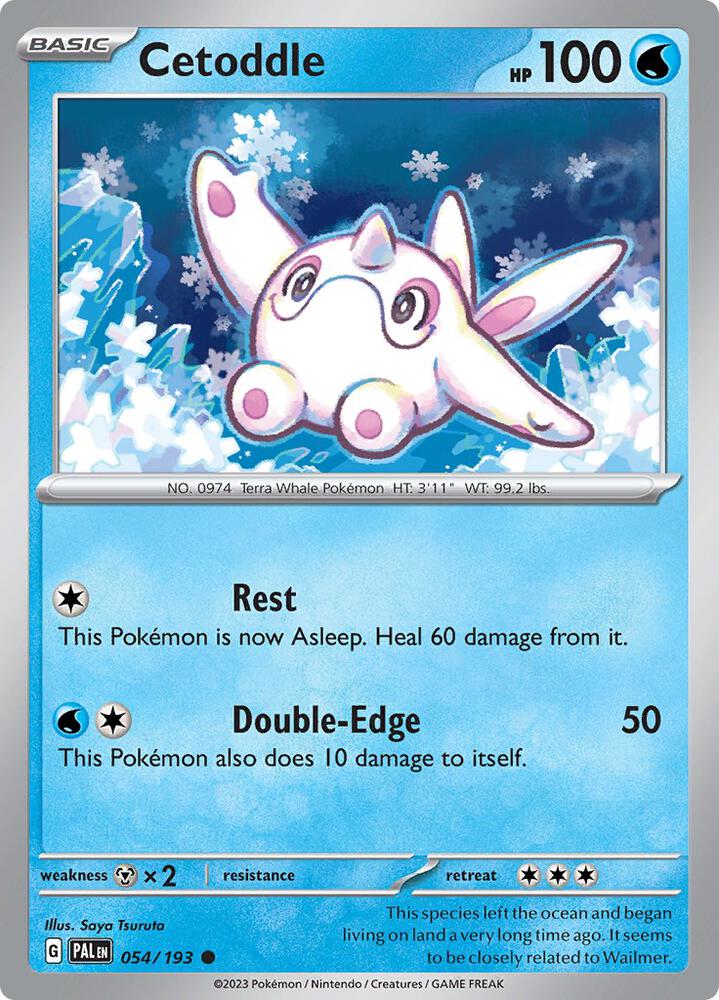 Cetoddle - 54/193 - Paldea Evolved