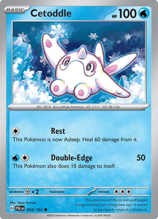 Cetoddle - 54/193 - Paldea Evolved