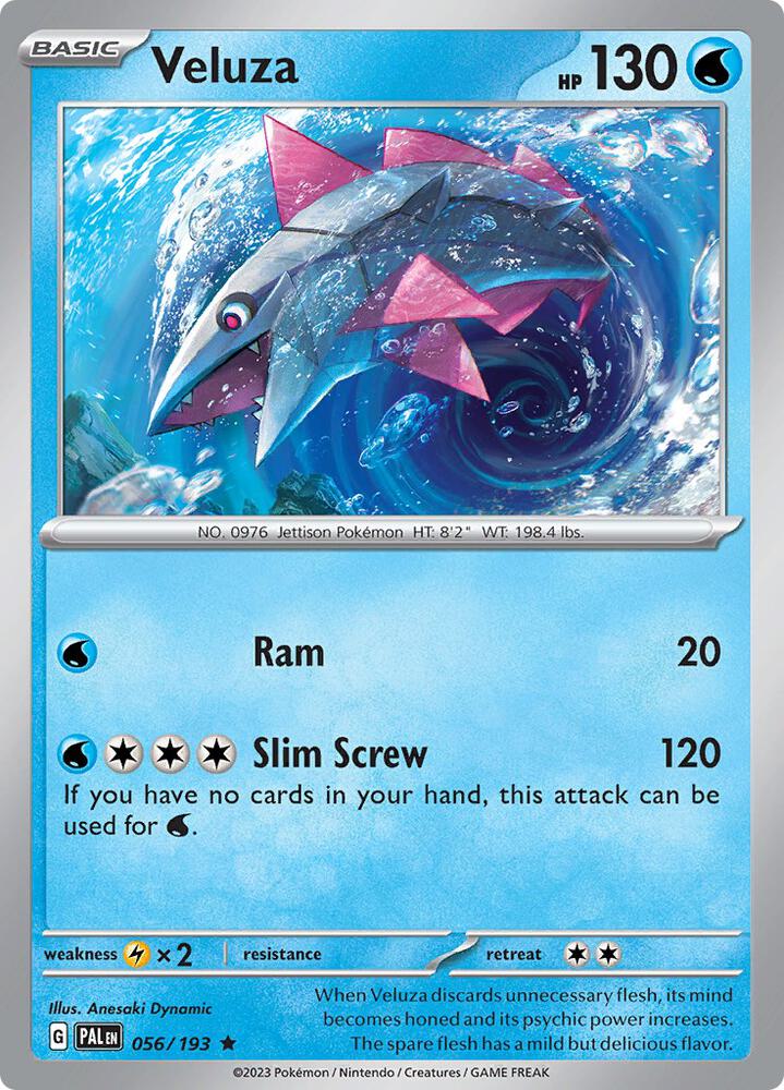 Veluza - Holo - 56/193 - Paldea Evolved