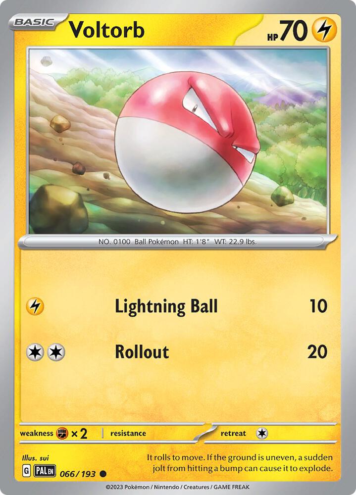 Voltorb - 66/193 - Paldea Evolved