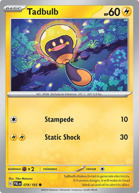 Tadbulb - 78/193 - Paldea Evolved