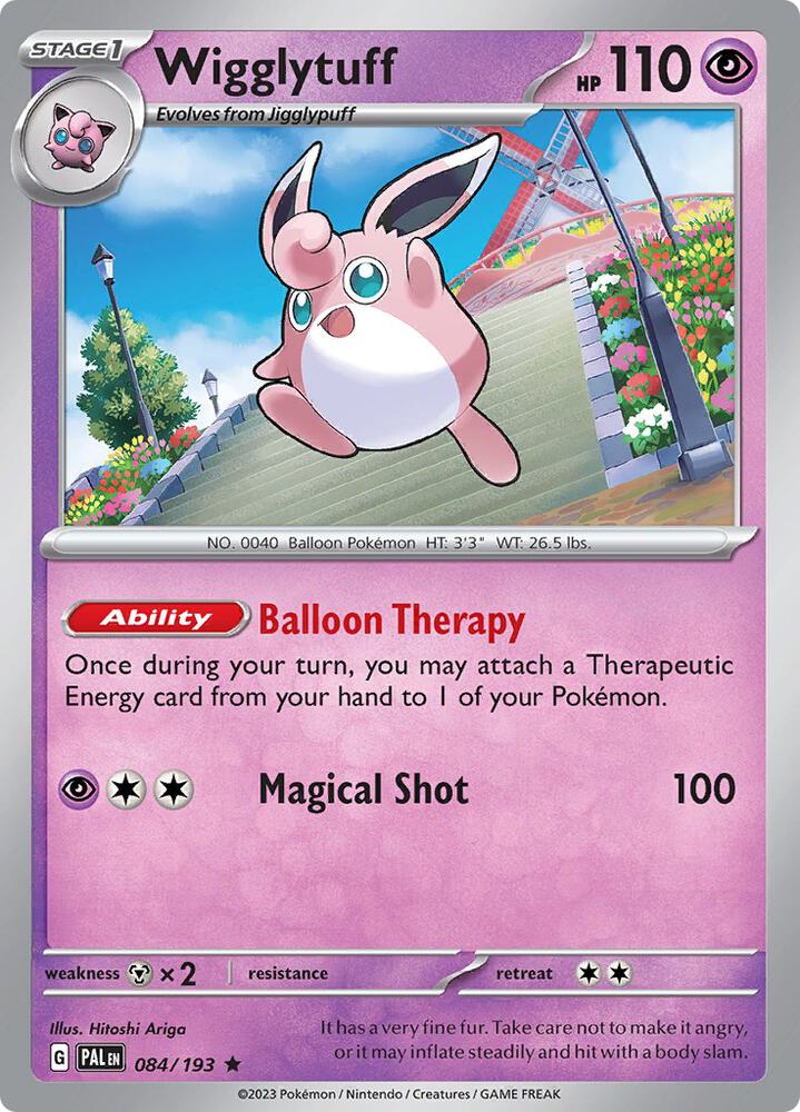 Wigglytuff - Holo - 84/193 - Paldea Evolved