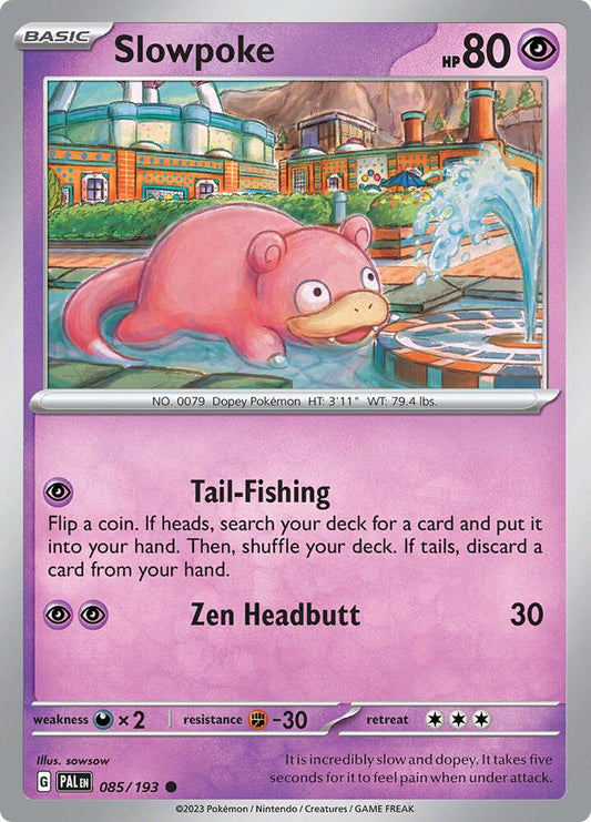 Slowpoke - RH - 85/193 - Paldea Evolved