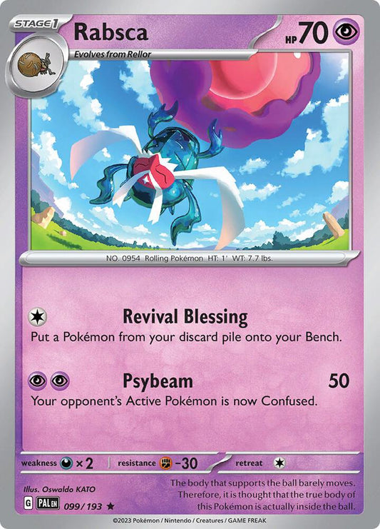 Rabsca - Holo - 99/193 - Paldea Evolved
