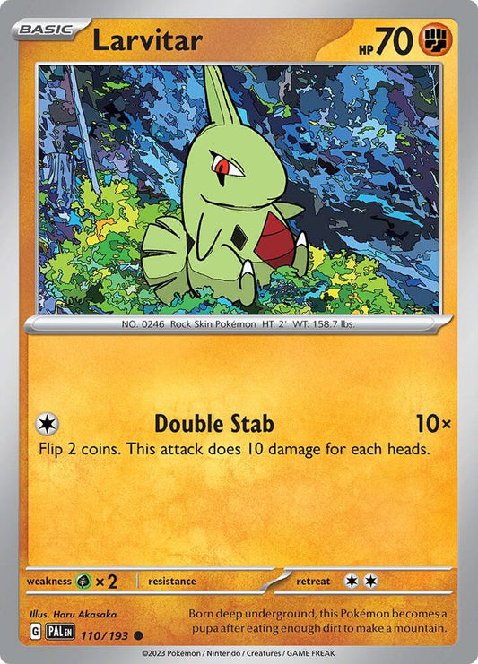 Larvitar - RH - 110/193 - Paldea Evolved