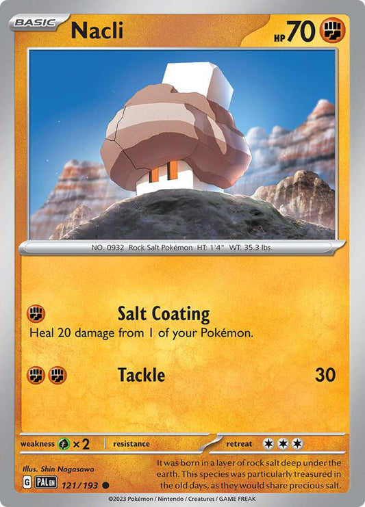 Nacli - 121/193 - Paldea Evolved