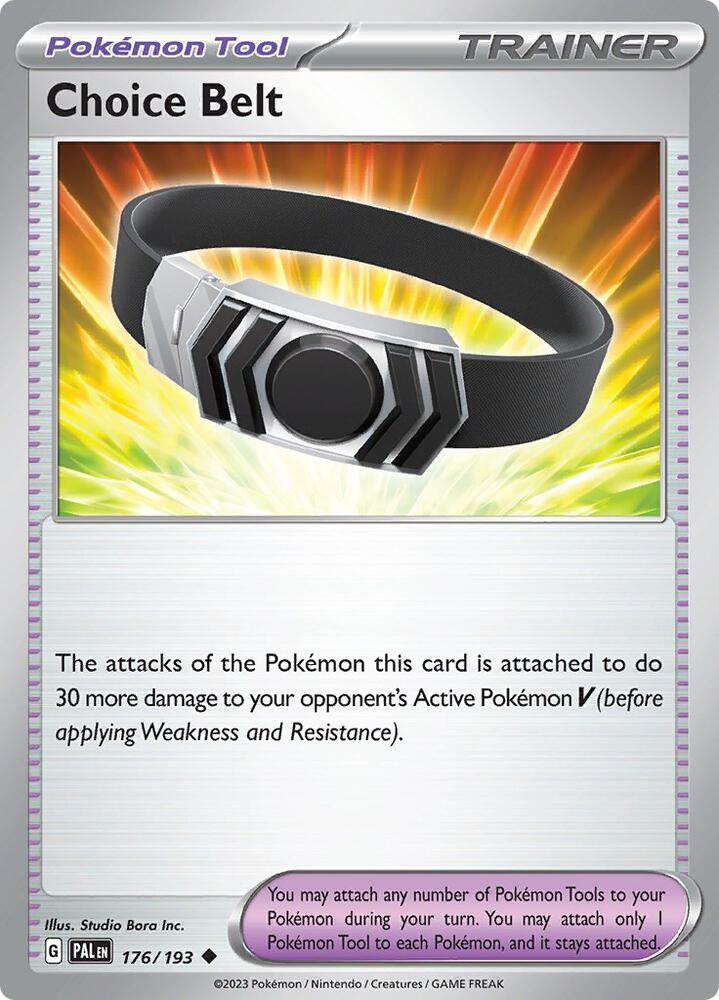Choice Belt - RH - 176/193 - Paldea Evolved