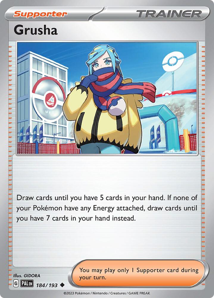 Grusha - RH - 184/193 - Paldea Evolved
