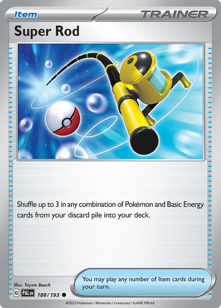 Super Rod - RH - 188/193 - Paldea Evolved