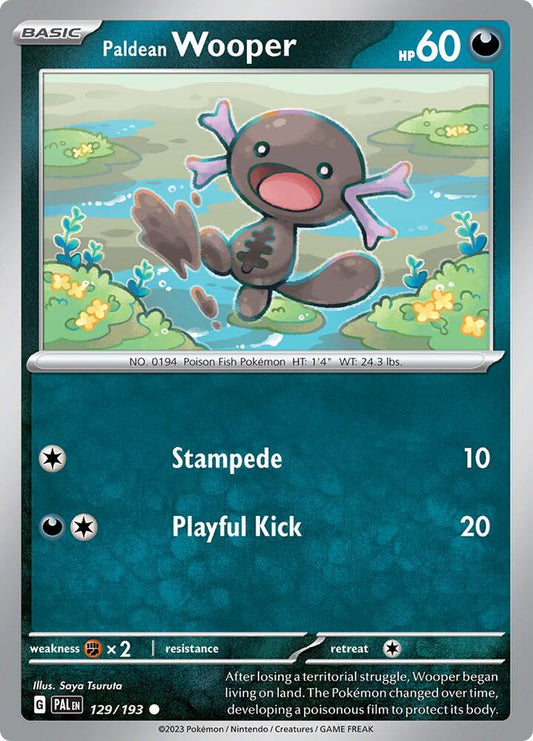 Paldean Wooper - RH - 129/193 - Paldea Evolved