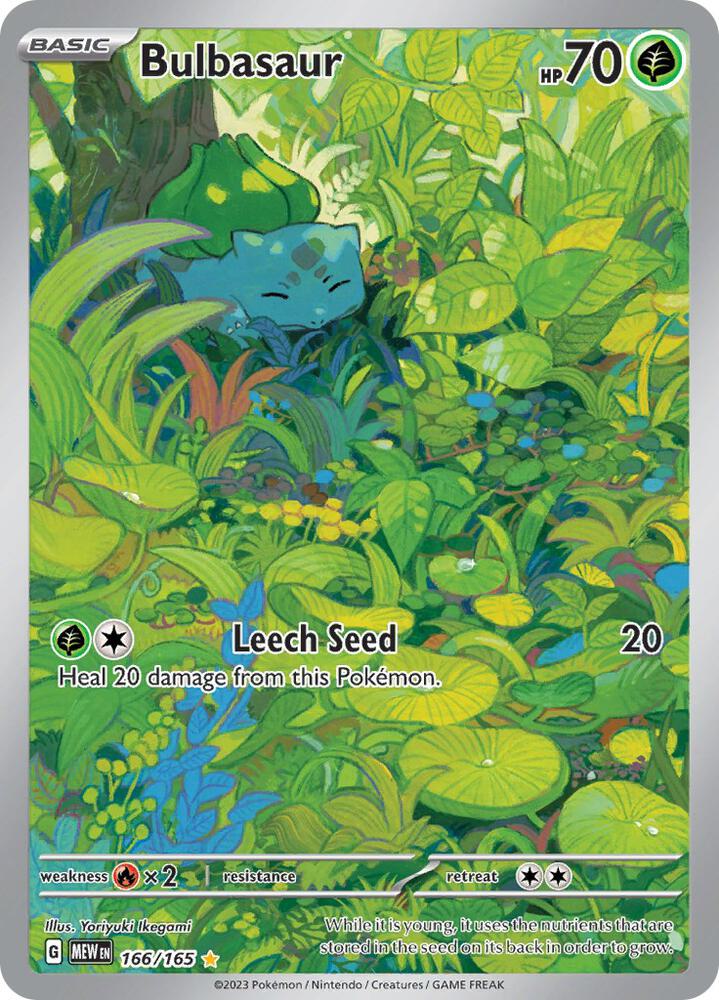 Bulbasaur - 166/165 - Scarlet & Violet 151