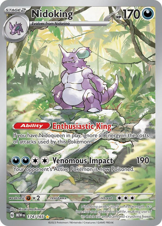 Nidoking - 174/165 - Scarlet & Violet 151
