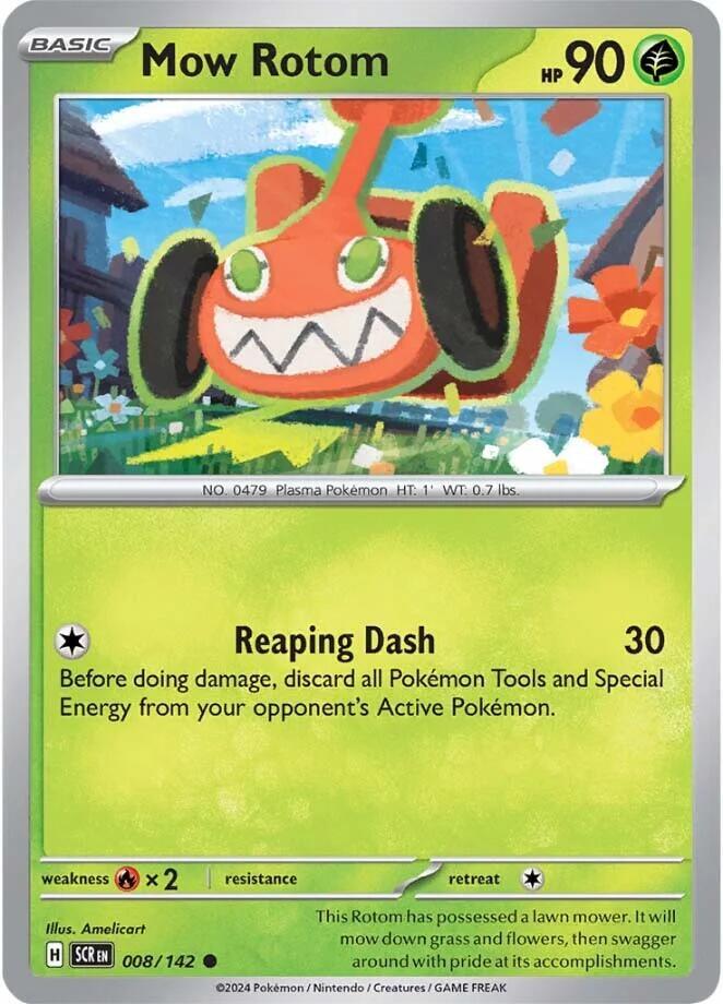 Mow Rotom - 8/142 - Stellar Crown