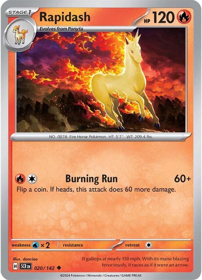 Rapidash - RH - 20/142 - Stellar Crown