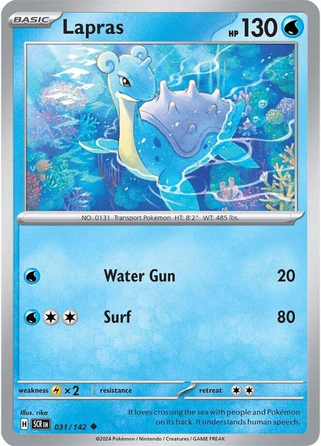 Lapras - RH - 31/142 - Stellar Crown