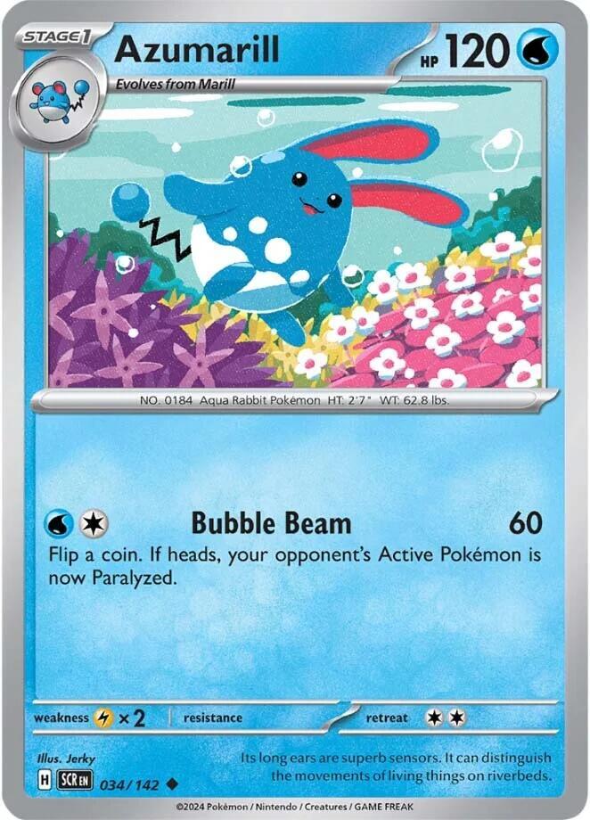 Azumarill - 34/142 - Stellar Crown