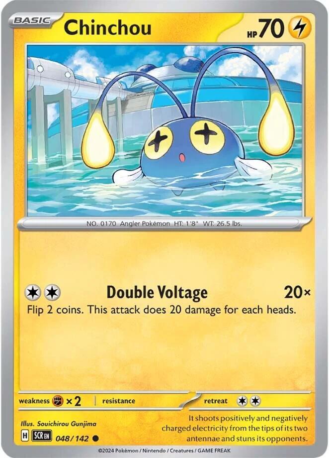 Chinchou - 48/142 - Stellar Crown