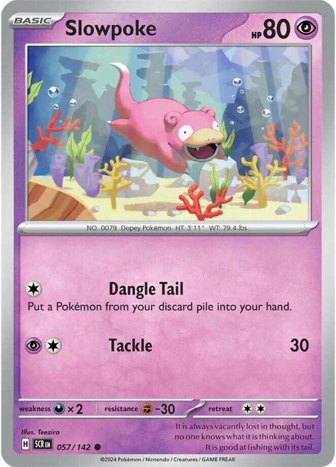 Slowpoke - RH - 57/142 - Stellar Crown