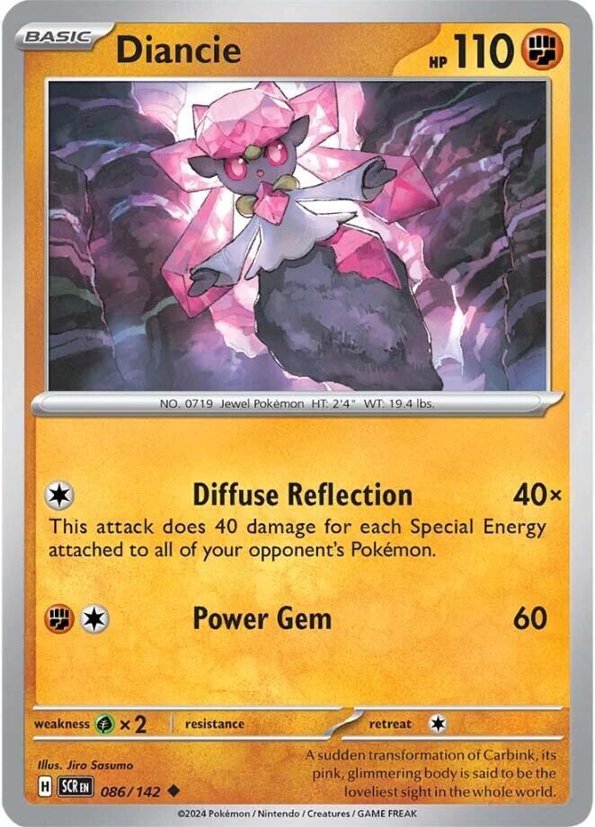 Diancie - 86/142 - Stellar Crown